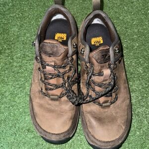 Teva Riva Tan Beige Suede Low Top Vibram Outdoor Hiking Shoes Men‎ Size 8